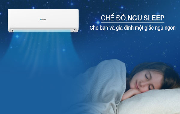 Máy lạnh Casper 1 HP SC-09FS32 - Chế độ ngủ Sleep tiết kiệm điện